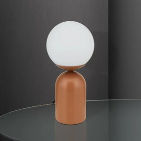 Orion LA 4-1223/1 - Lampada da tavolo STANLEY 1xE14/25W/230V ceramiche/marrone