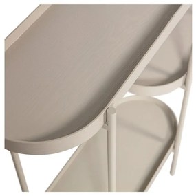 Tavolo portaoggetti in metallo 28x90 cm Noan - WOOOD