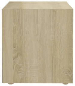 Mobili Porta TV 2pz Rovere Sonoma 37x35x37 cm Legno Multistrato