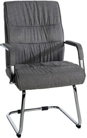 Poltroncina Da Visitatore Sievert Stoff: Comfort E Eleganza İn Unico Design / Dunkelgrau