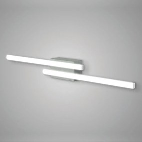 Applique LED moderno Kim bianco IP20 con telecomando, CCT da bianco caldo a bianco freddo 1580 lumen