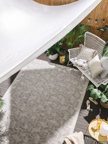 benuta Nest Tappeto per interno ed esterno Bronco Grigio 200x290 cm - Tappeto outdoor per balcone, terrazzo e giardino