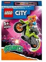 LEGO CIY STUNTZ STUNT BIKE ORSO MOTO CON MINIFIGURA