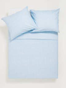 Sinsay - Set biancheria da letto in cotone - blu pallido