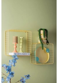 Mensole in set giallo chiaro in acciaio 2 pz 35 cm Reja – PT LIVING