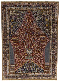 Shiraz Tappeto persiano 290 x 210 Rosso (Iran) Annodato A Mano