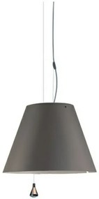 Costanza Lampada a Sospensione Up/Down Calcestruzzo Grigio - Luceplan