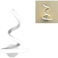 APPLIQUE LAMPADA INTERNO MODERNA PARETE MURO SPIRALE 13W LUCE NATURALE ST-002