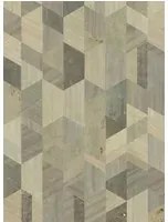 Geometrische Holztapete Formation von Arte - 38202