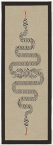 Passatoia a pelo corto lavabile Venom by Jonathan Adler