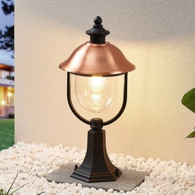 Lampioncino Lindby Clint, 53 cm, metallo, resistente all'acqua di mare, E27