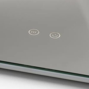 Brilagi - Specchio da bagno riscaldato con retroilluminazione a LED dimmerabile DIANA LED/17W/230V 60x60 cm IP44