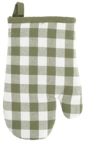 Guanto da forno in cotone Gingham – Tiseco Home Studio