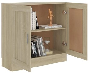 Libreria rovere sonoma 82,5x30,5x80 cm in truciolato