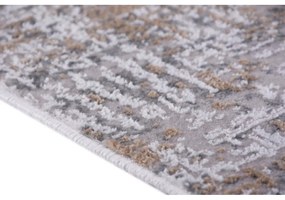 Passatoia per scale grigio e beige in cotone set da 16 pz 25x65 cm Milano Bej - Vitaus
