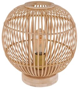 Globo 15368T - Lampada da tavolo HILDEGARD 1xE27/60W230V bambù