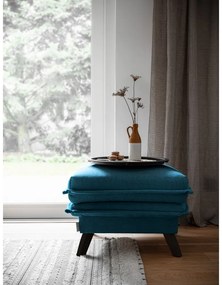 Pouf turchese Charming Charlie - Miuform