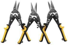 Fieldmann - Cesoie per metallo 3 pz