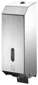 Erogatore sapone liquido a parete 1200 ml in acciaio inox satinato
