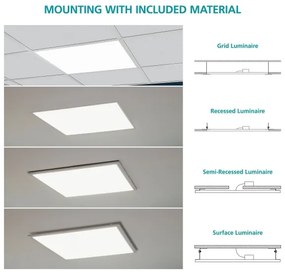 Eglo 96151 - Pannello LED da soffitto SALOBRENA LED/40W/230V