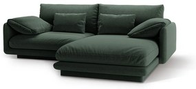 Divano angolare verde scuro (angolo destro) Torino - Micadoni Home