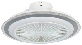 Ventilatore da soffitto Albufeira bianco, Ø 50 cm, CCT, dimmerabile, EGLO IP20