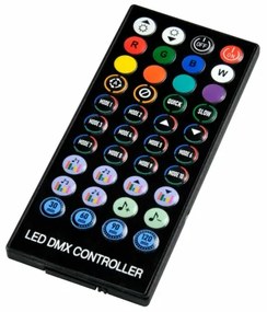 LED RGBW Lampada da tavolo dimmerabile NUTKA LED/15W/5V nero + telecomando