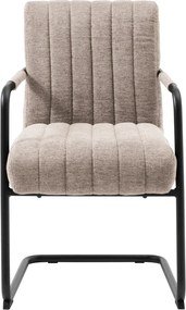 Sedia da pranzo beige Trout - Unique Furniture