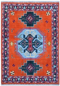 Kazak Tappeto 240x170 (Pakistan) Annodato A Mano