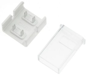Connettore rapido lineare slim striscia Led 12-24V 10mm monocolore 2 pin IP68 M LEDME