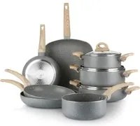 Batteria pentole 11 pezzi Mrs Wood