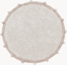 Tappeto rotondo per bambini in cotone fatto a mano Bubbly