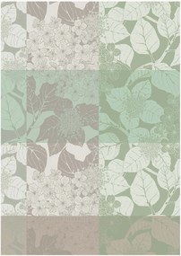 Set di 4 strofinacci in cotone jacquard Mille