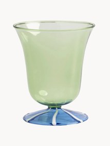 Set di 2 bicchieri fatti a mano in vetro borosilicato Eve