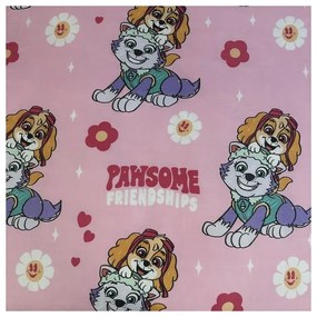 Biancheria da letto singola per bambini in microfibra 140x200 cm Paw Patrol - Jerry Fabrics