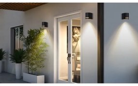 Aigostar - Applique da esterno 1xGU10/35W/230V nero IP54