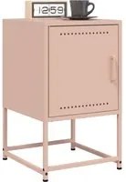 Comodini 2 pz Rosa 36x39x60,5 cm in Acciaio 846449