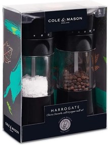 Cole&Mason - Set di macinini per sale e pepe HARROGATE 2 pezzi 15,4 cm