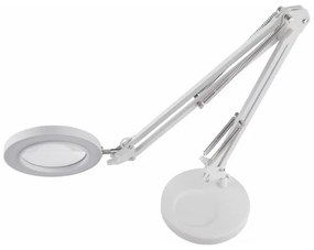 Extol - Lampada da tavolo LED dimmerabile con una lente d'ingrandimento LED/8W/5V 2900/4500/7500K bianco