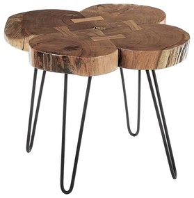 Tavolino con piano in acacia 50x50 cm Nandri - Premier Housewares