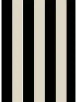 House of Hackney Carta da parati panoramica Mono Stripe - Off-Black & Oyster