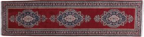 Kashan Tappeto persiano 370 x 100 (Iran) Annodato A Mano