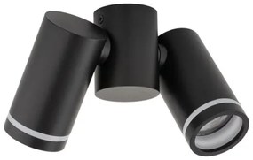 Faretto JET SET 2xGU10/10W/230V nero