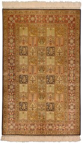 Cashmere Silk Tappeto orientale 100x150 Beige (Indian) Annodato A Mano