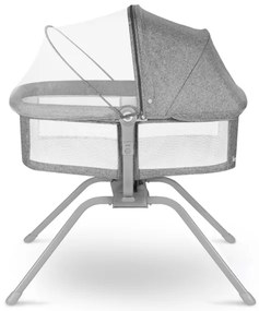 Lionelo - Lettino da viaggio MALIN Grigio Pietra