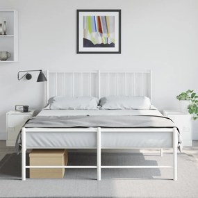Comodini 2 Pz Bianchi 34,5x39x44 Cm İn Acciaio /