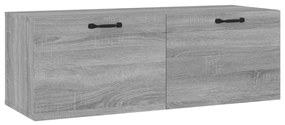 Mobile Pensile Grigio Sonoma 100x36,5x35 cm Legno Multistrato