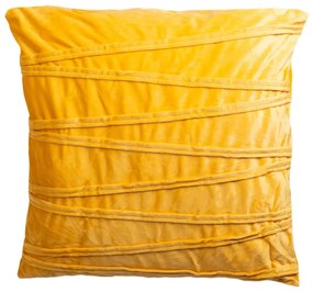 Cuscino decorativo giallo, 45 x 45 cm Ella - JAHU collections