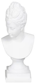Statua Decorativa Bianco 12,6 x 10,3 x 29,5 cm