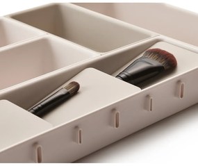 Organizzatori per bagno beige in set da 7 Viva - Joseph Joseph